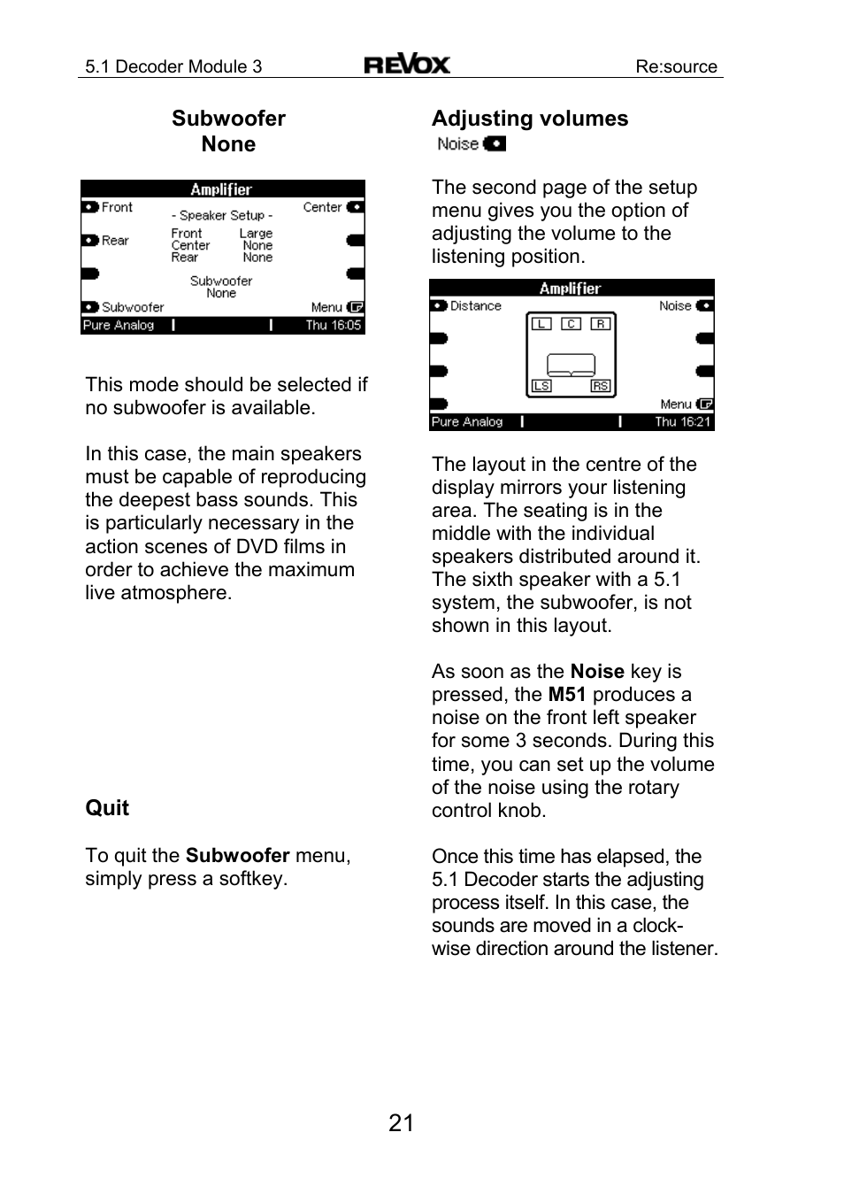 Revox Re:source MK3 User Manual | Page 22 / 28