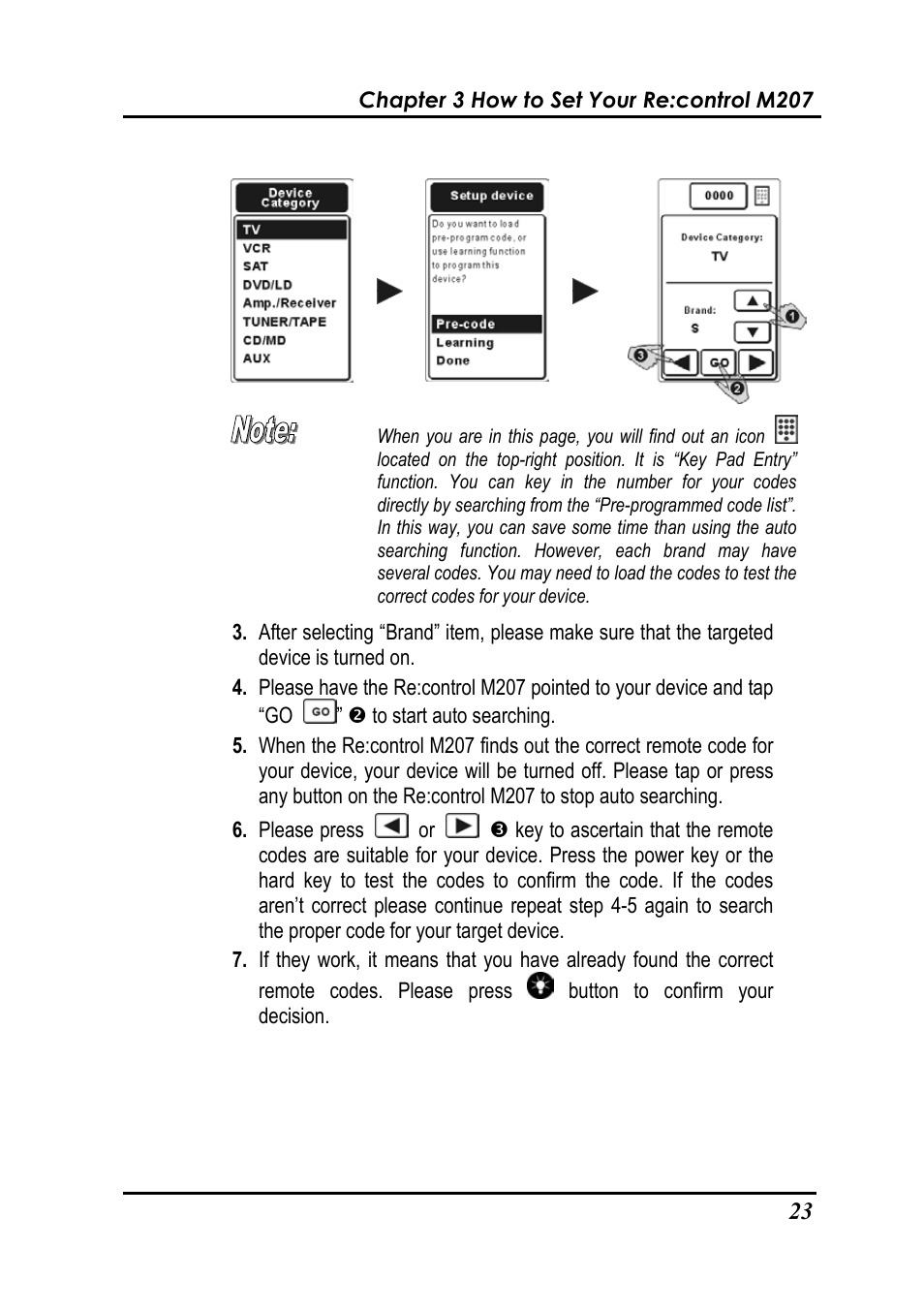 Revox Recontrol M207 User Manual | Page 26 / 76