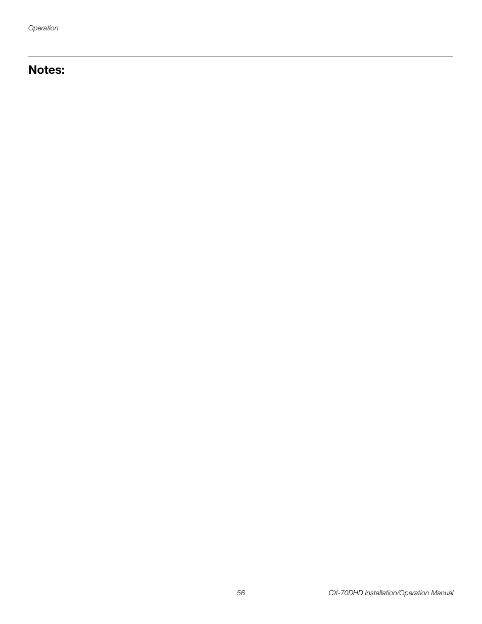 Pre l iminar y | Runco CRYSTAL CX-70DHD User Manual | Page 70 / 88