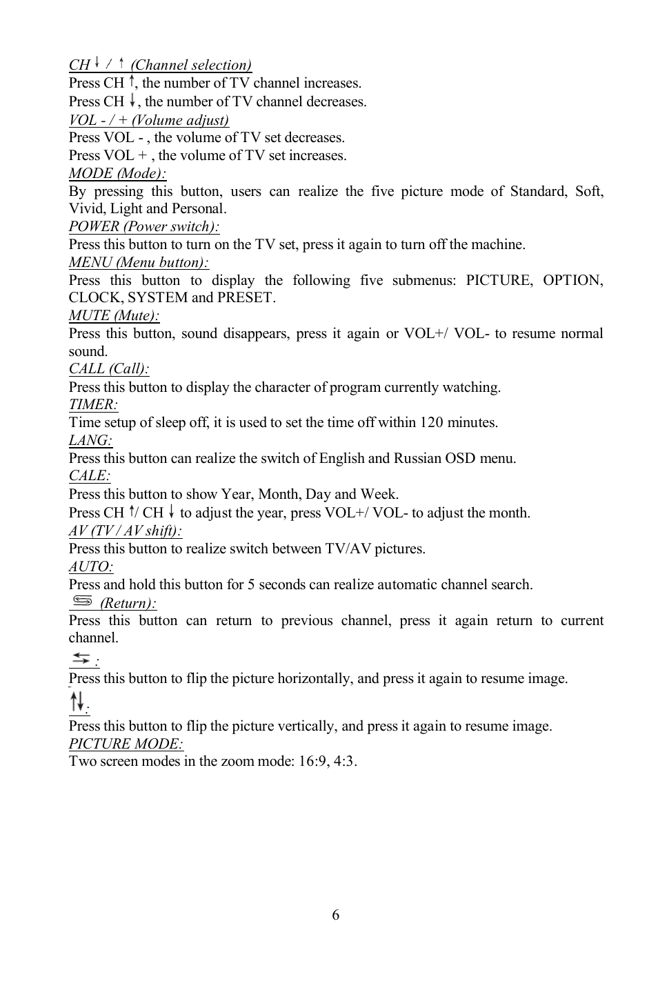 Hyundai H-LCD704 User Manual | Page 6 / 27