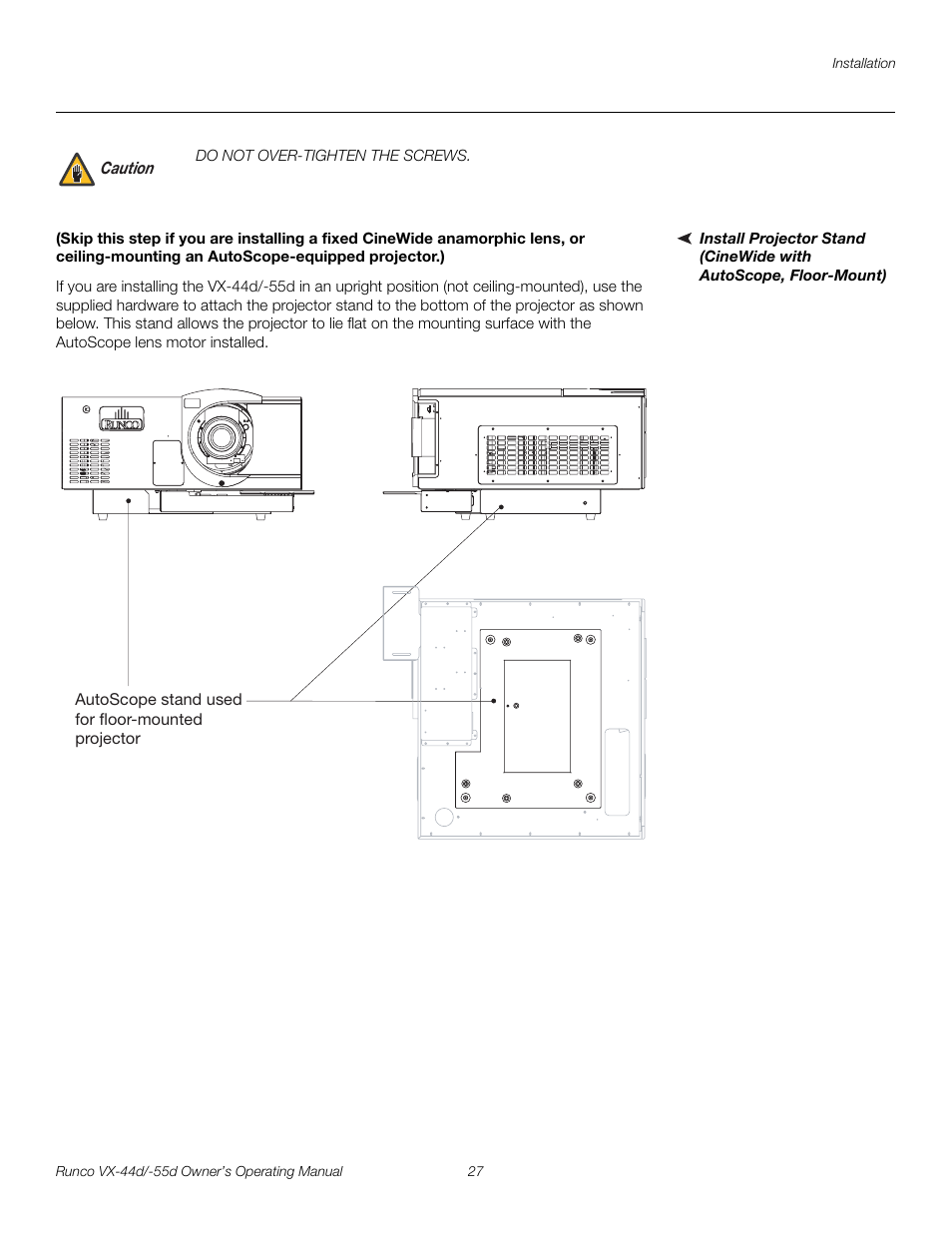 Pre l iminar y | Runco Video Xtreme VX-55d User Manual | Page 39 / 114