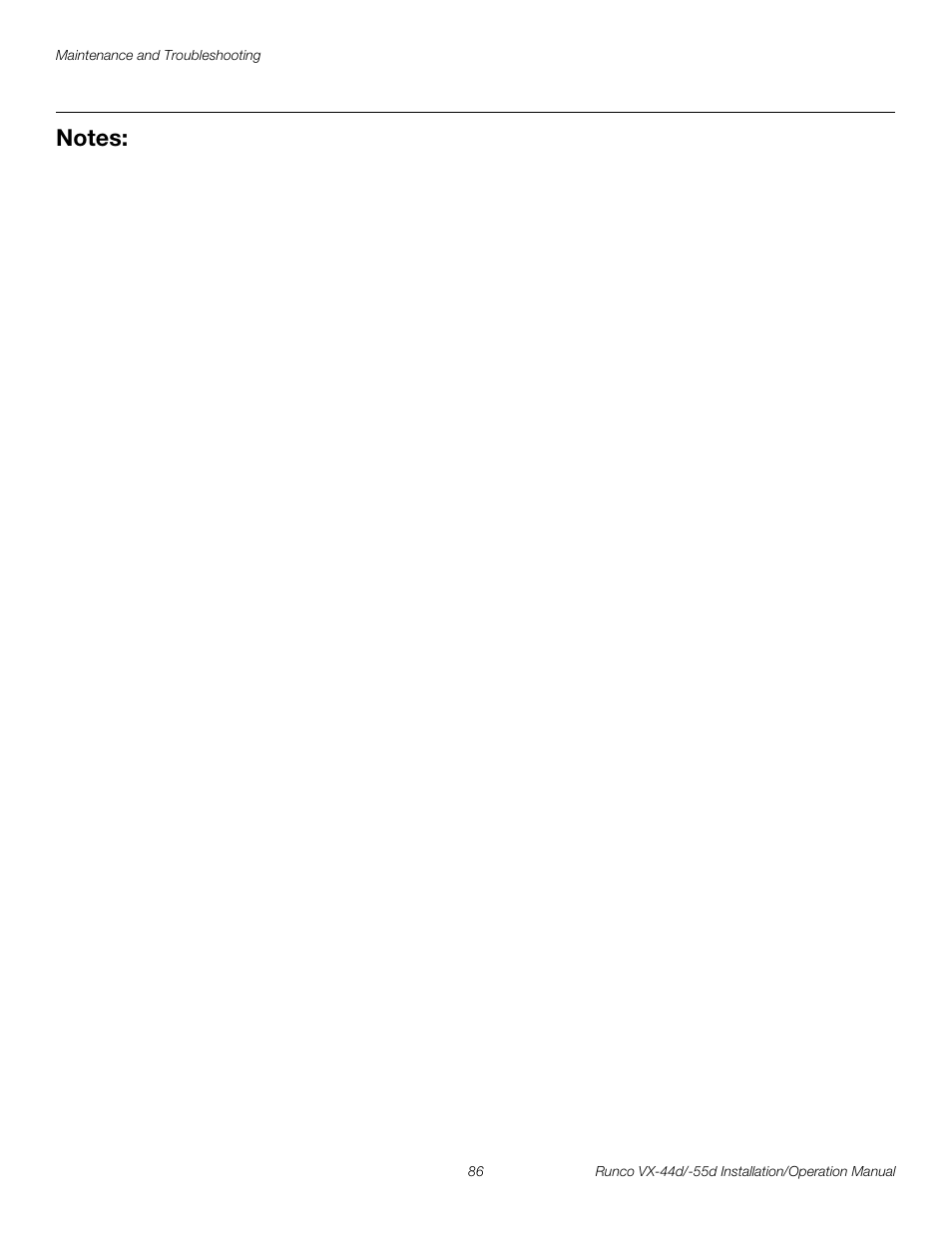 Pre l iminar y | Runco VX-44D User Manual | Page 102 / 120