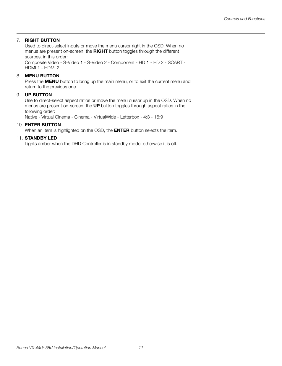 Pre l iminar y | Runco VX-44D User Manual | Page 27 / 120
