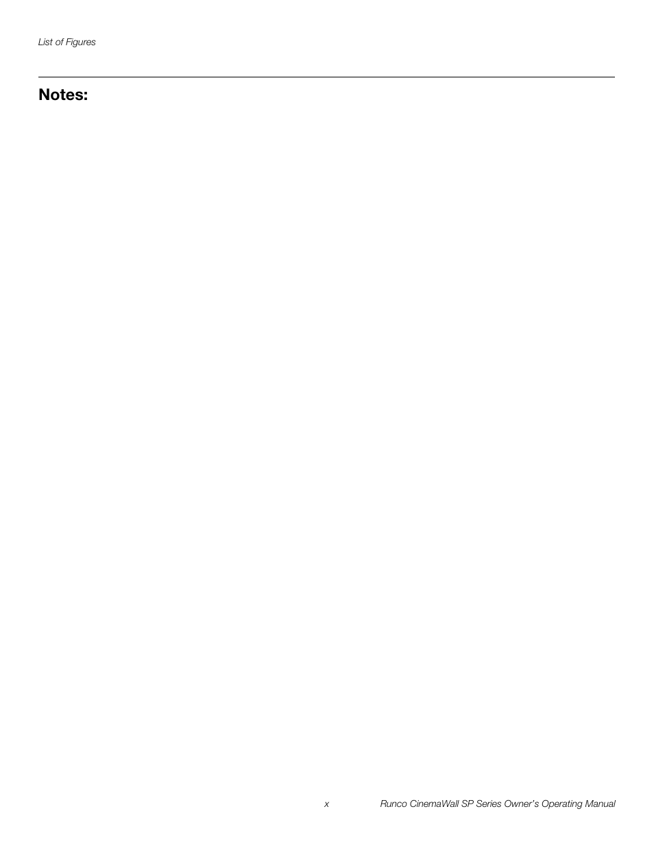 Pre l iminar y | Runco SP-42 User Manual | Page 10 / 84