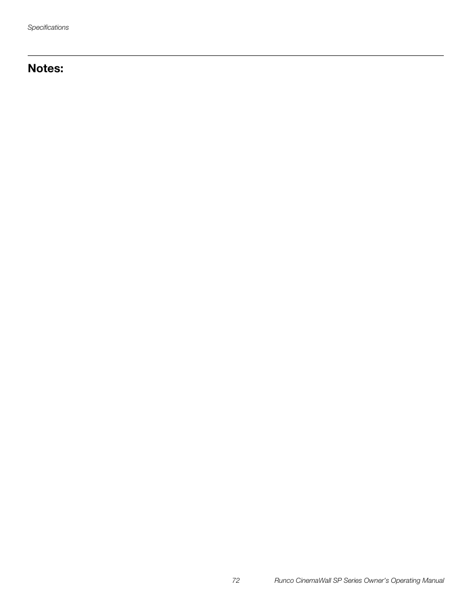 Pre l iminar y | Runco SP-42 User Manual | Page 82 / 84