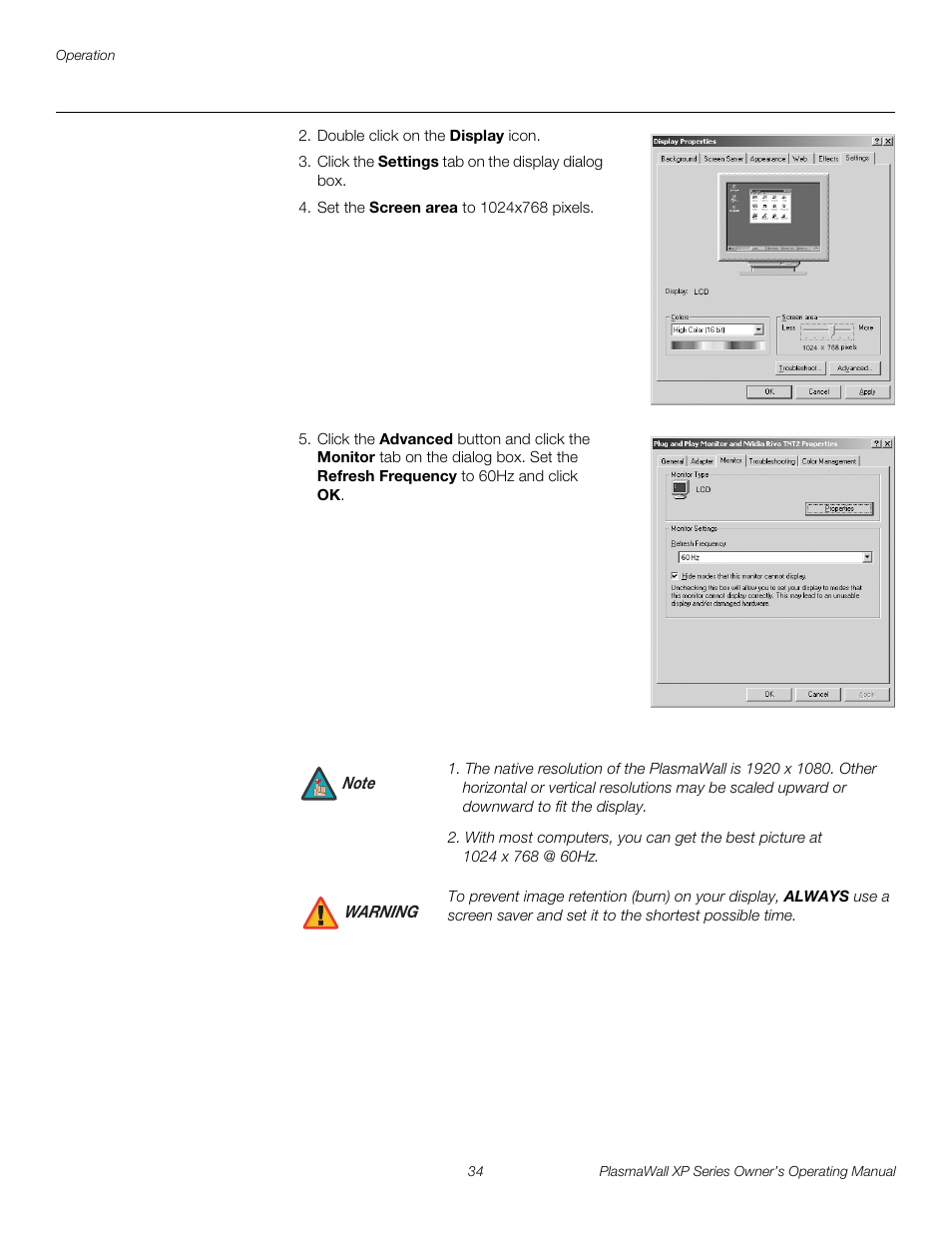 Pre l iminar y | Runco PlasmaWall XP-50DHD User Manual | Page 46 / 80