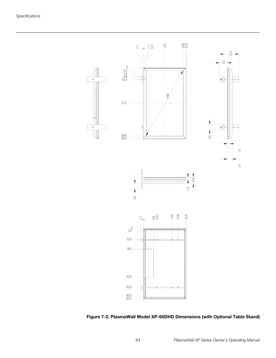 E figure 7-2, Figure 7-2, Pre l iminar y | Runco PlasmaWall XP-50DHD User Manual | Page 76 / 80