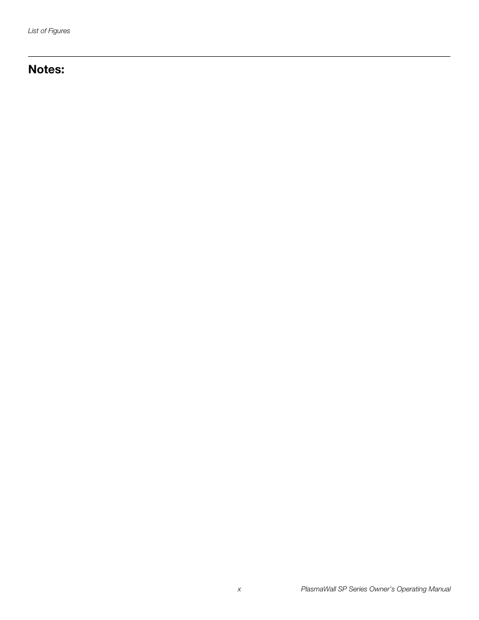 Pre l iminar y | Runco PLASMAWALL SP-60DHD / SP-60DHDXA User Manual | Page 10 / 82