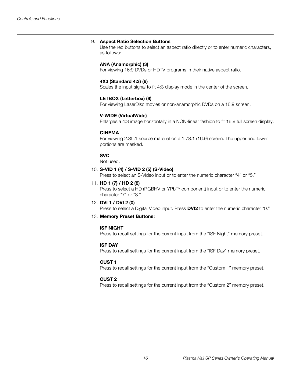 Pre l iminar y | Runco PLASMAWALL SP-60DHD / SP-60DHDXA User Manual | Page 26 / 82