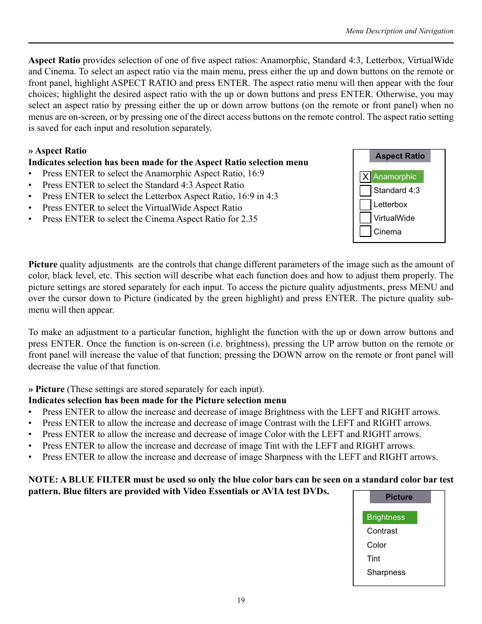 Runco PL-50XA User Manual | Page 20 / 37