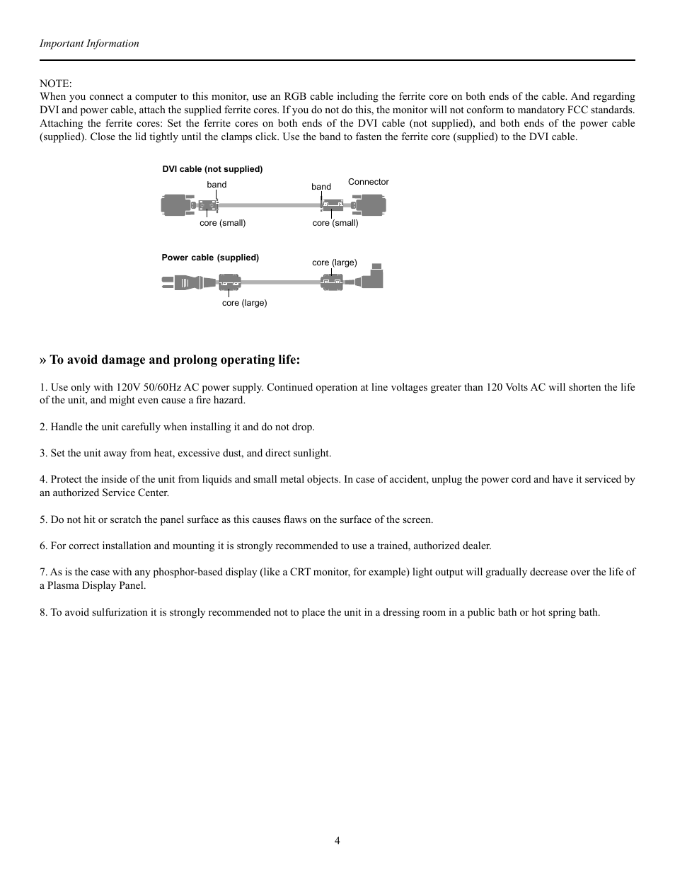 Runco PL-50XA User Manual | Page 5 / 37