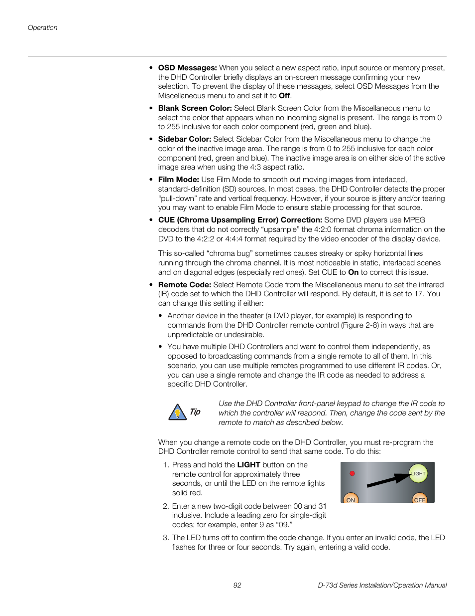 Pre l iminar y | Runco 3DIMENSION D-73D User Manual | Page 108 / 142