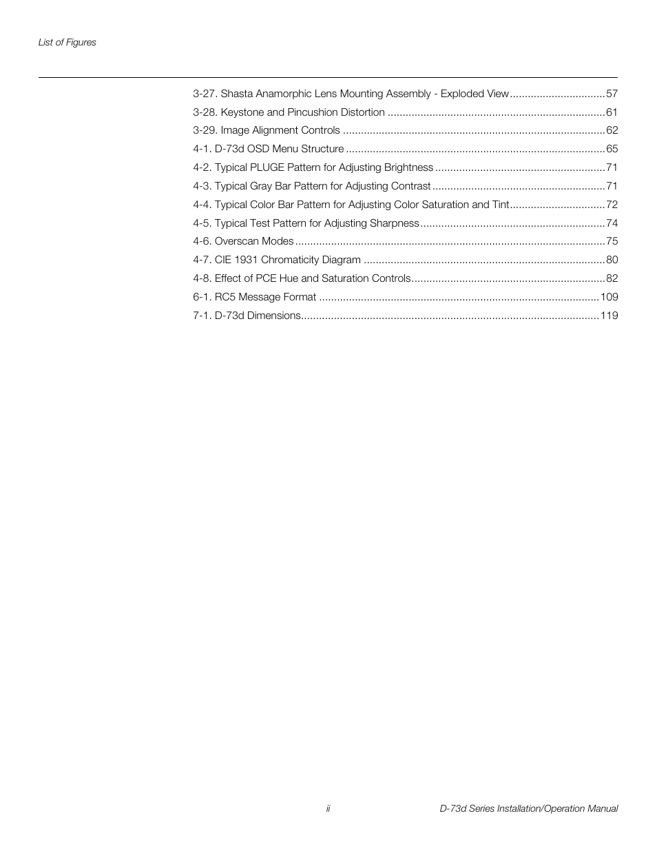 Pre l iminar y | Runco 3DIMENSION D-73D User Manual | Page 16 / 142