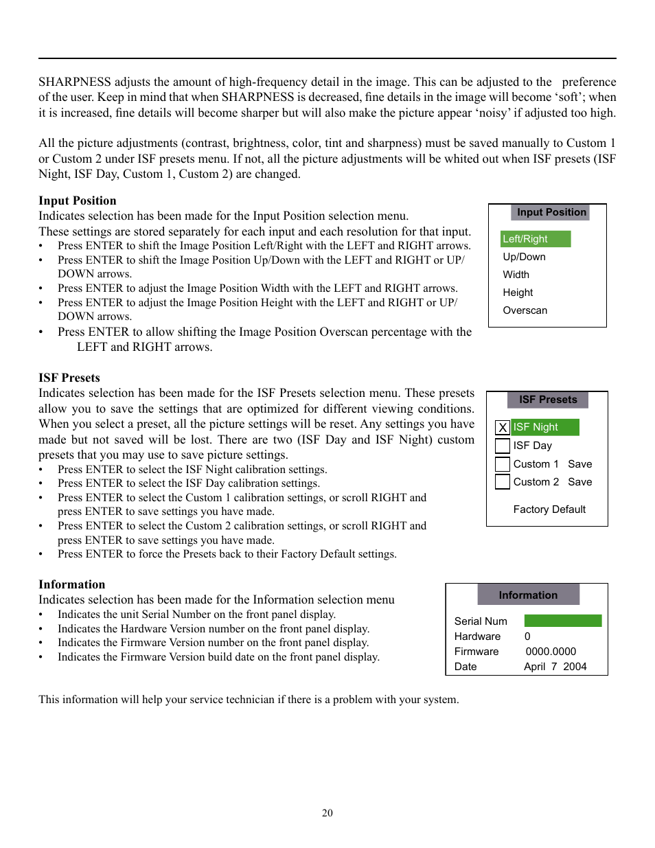 Runco PLASMAWALL PL-50DHD User Manual | Page 21 / 31