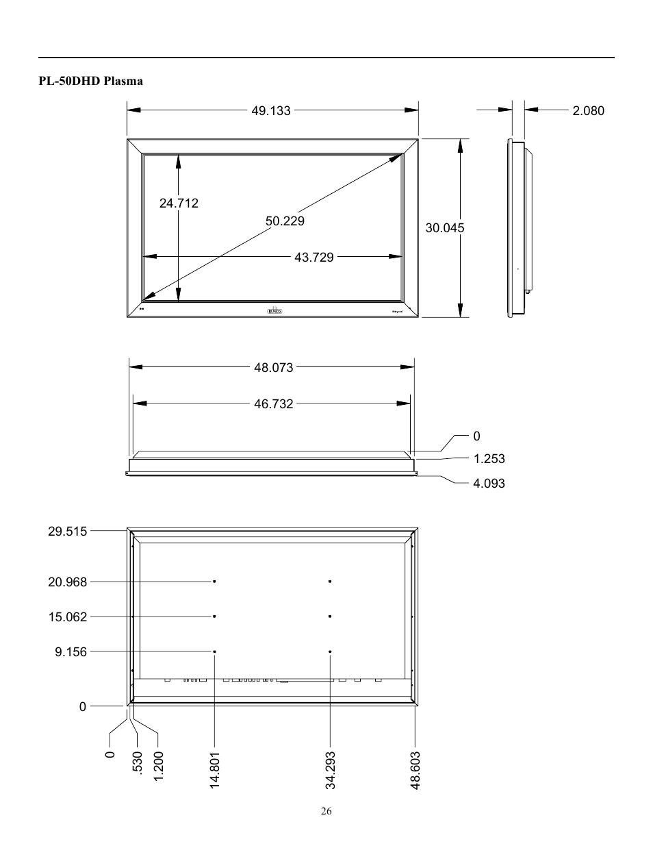 Runco PLASMAWALL PL-50DHD User Manual | Page 27 / 31