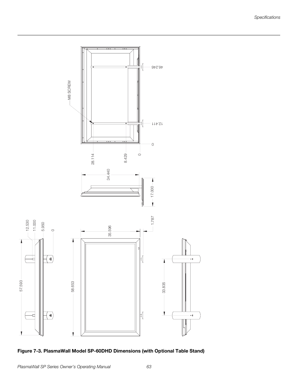See figure 7-3, D figure 7-3, Pre l iminar y | Runco SP-60DHD User Manual | Page 73 / 82