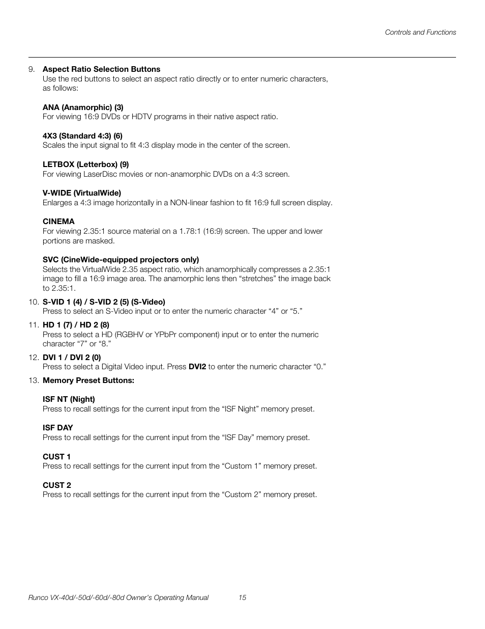 Pre l iminar y | Runco VX-60d User Manual | Page 27 / 108
