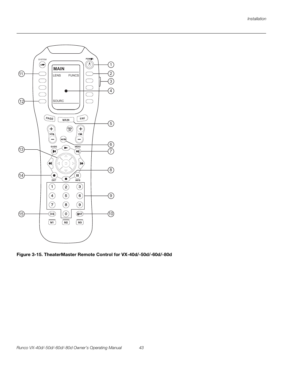 Figure 3-15, Pre l iminar y | Runco VX-60d User Manual | Page 55 / 108
