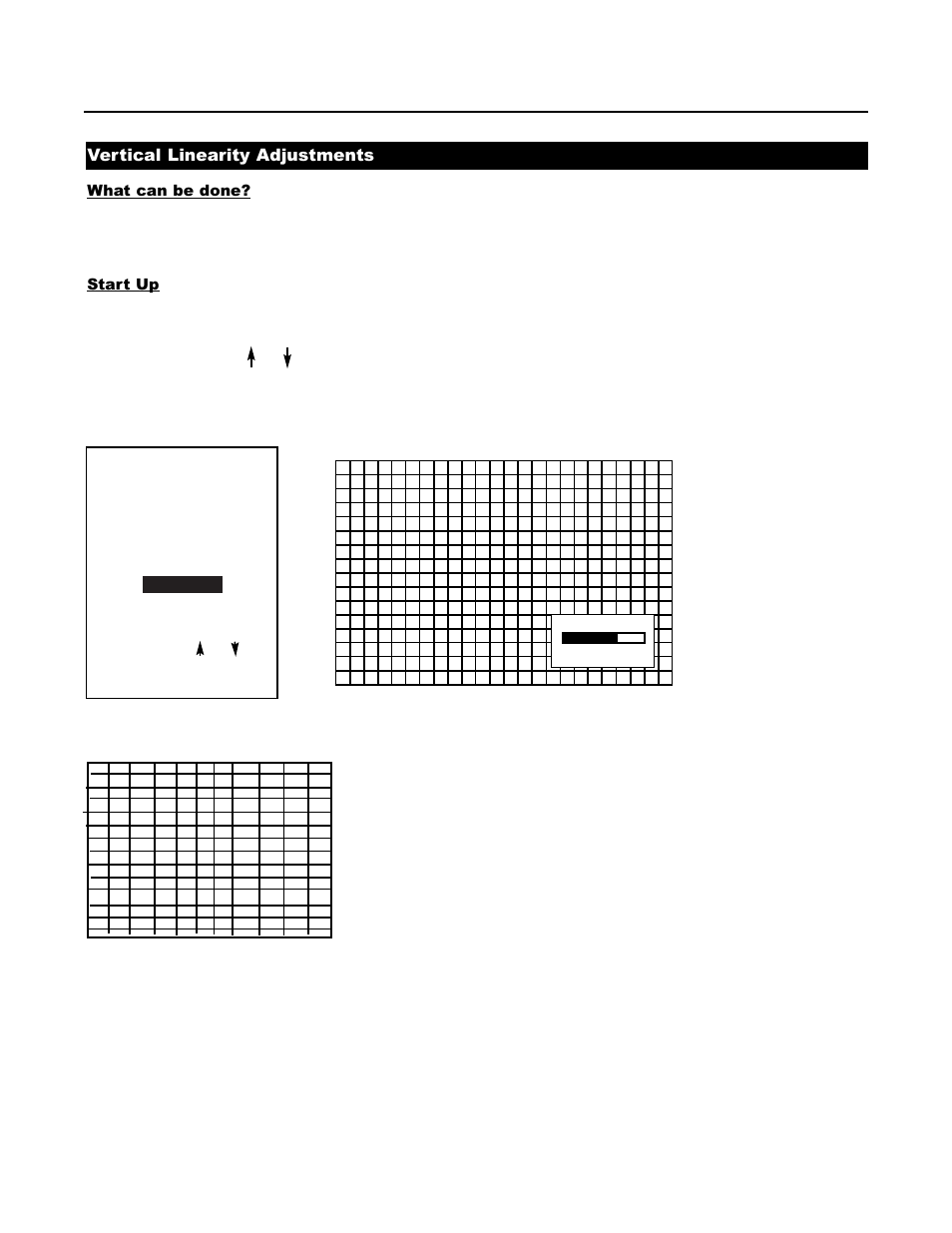 Vertical linearity adjustments | Runco DTV-1200 User Manual | Page 48 / 91