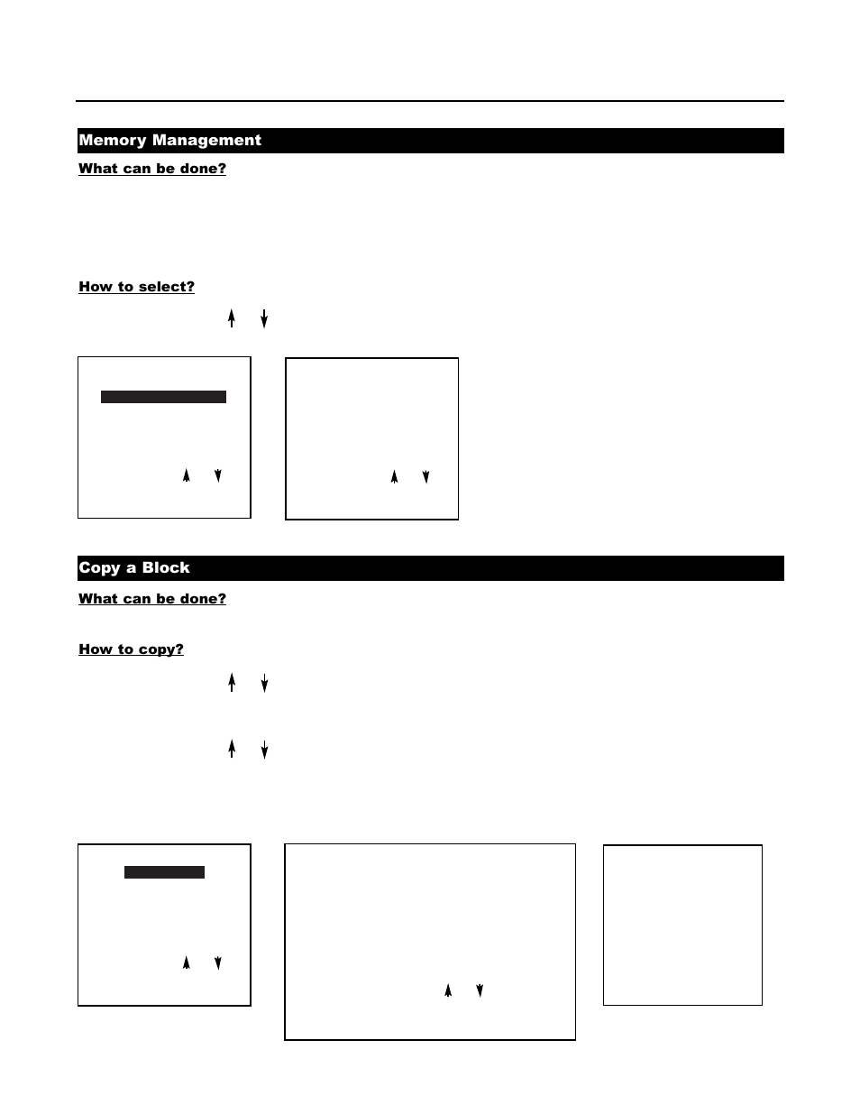 Copy a block | Runco DTV-1200 User Manual | Page 63 / 91