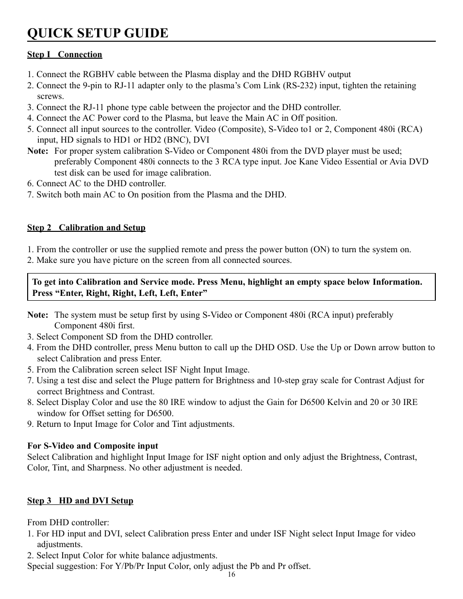 Quick setup guide | Runco pmn User Manual | Page 17 / 31