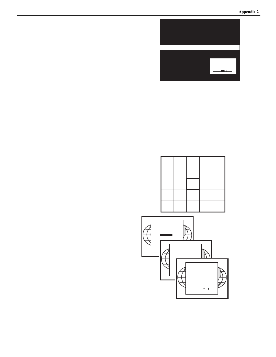 Set touch-up options, Menu, Appendix 2 | Runco DTV-940/943 User Manual | Page 57 / 69