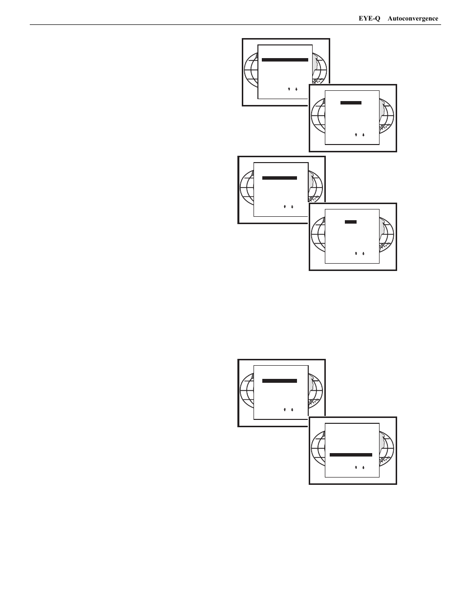 Eye-q, Autoconvergence | Runco DTV-940/943 User Manual | Page 61 / 69