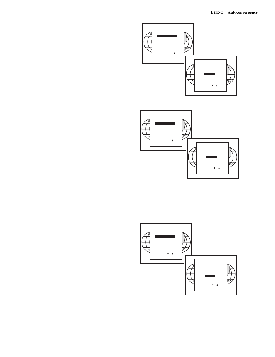 Eye-q, Autoconvergence | Runco DTV-940/943 User Manual | Page 62 / 69