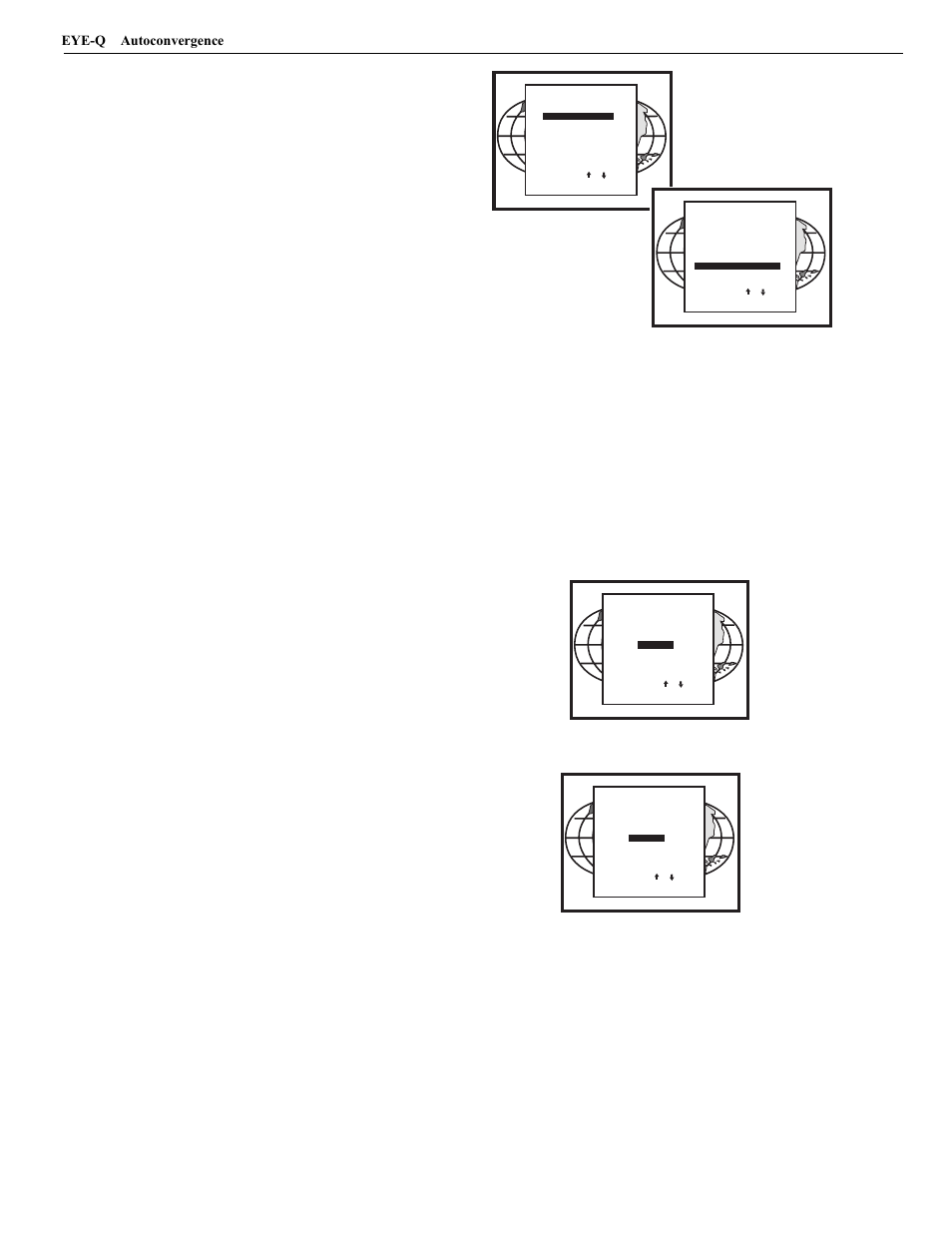 Eye-q, Autoconvergence | Runco DTV-940/943 User Manual | Page 63 / 69