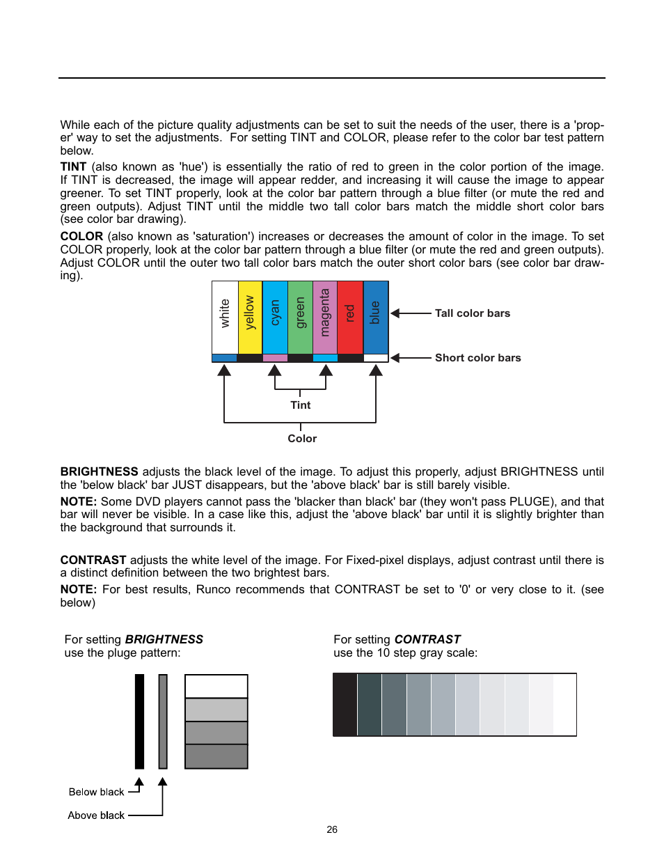 Runco VX-5000ci User Manual | Page 28 / 43
