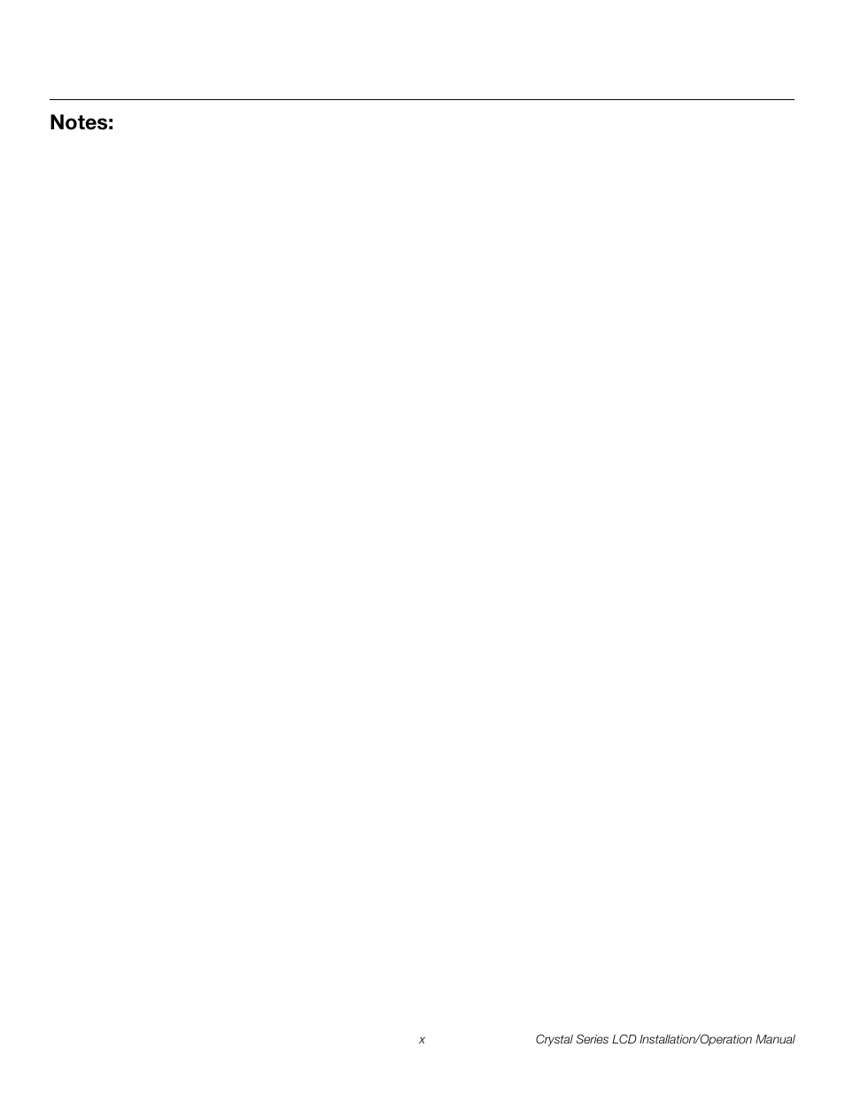 Pre l iminar y | Runco WIDEVISION CX-OPAL47 User Manual | Page 10 / 84