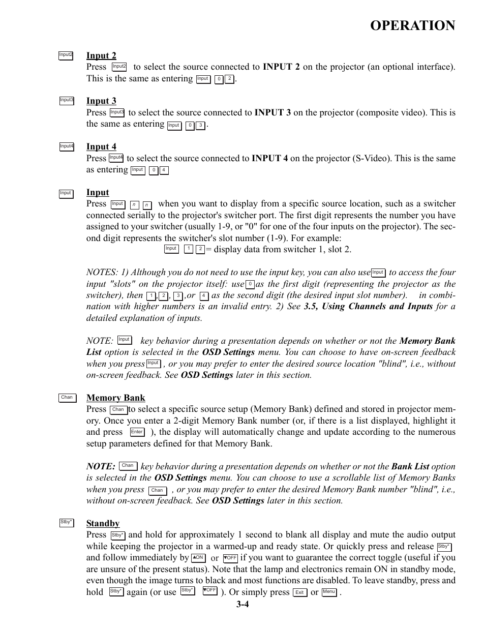 Operation | Runco VX-6c User Manual | Page 30 / 110