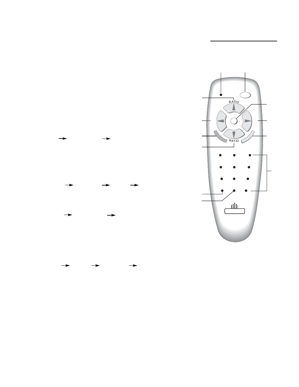 Remote control description, Unco | Runco VX-6c User Manual | Page 85 / 110