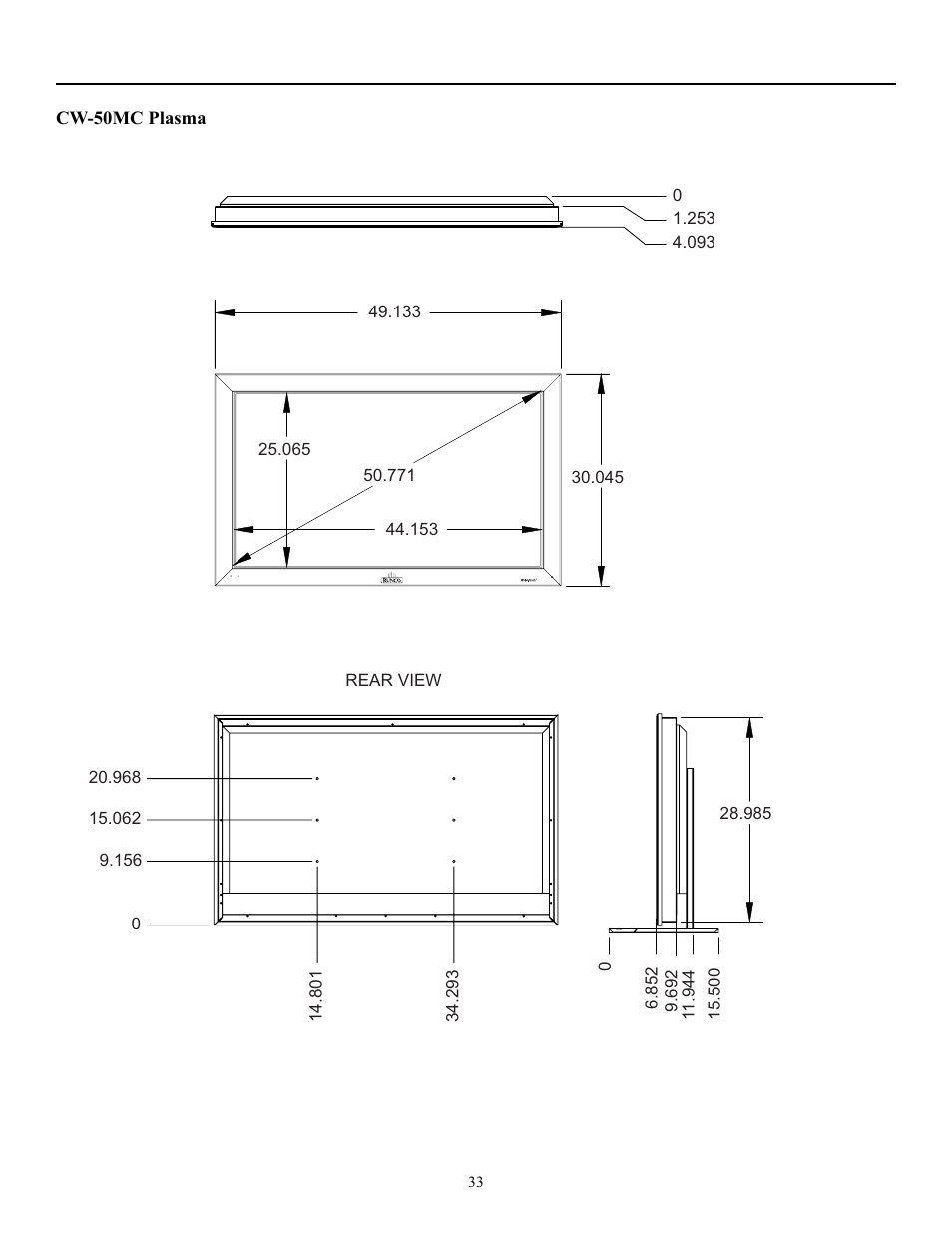 Runco CW-50MC User Manual | Page 34 / 36