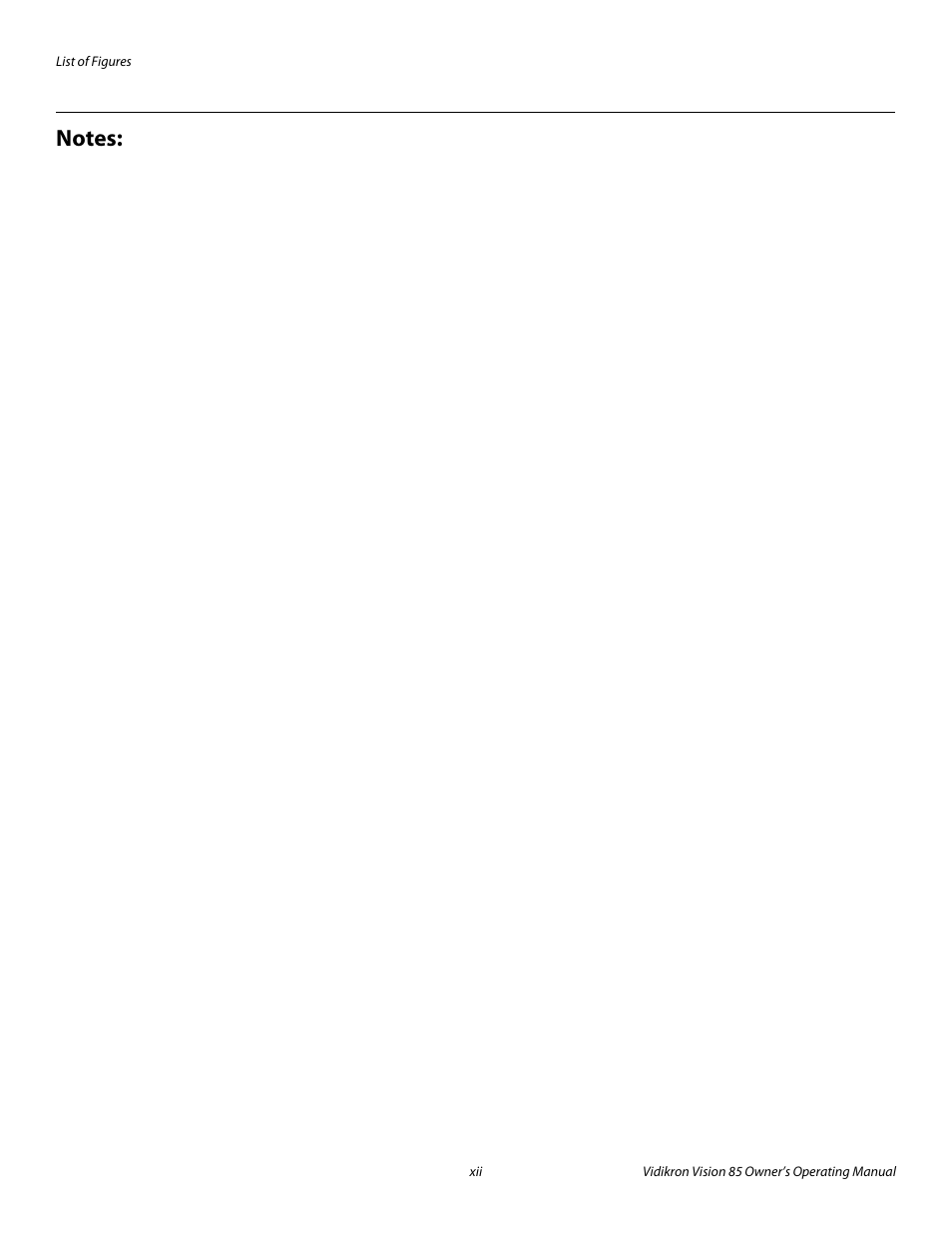 Pre l iminar y | Runco Vision 85 User Manual | Page 12 / 88