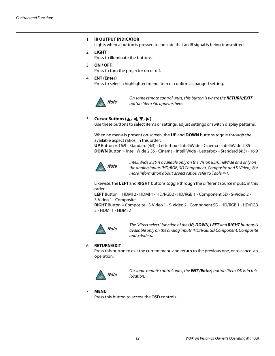 Pre l iminar y | Runco Vision 85 User Manual | Page 24 / 88