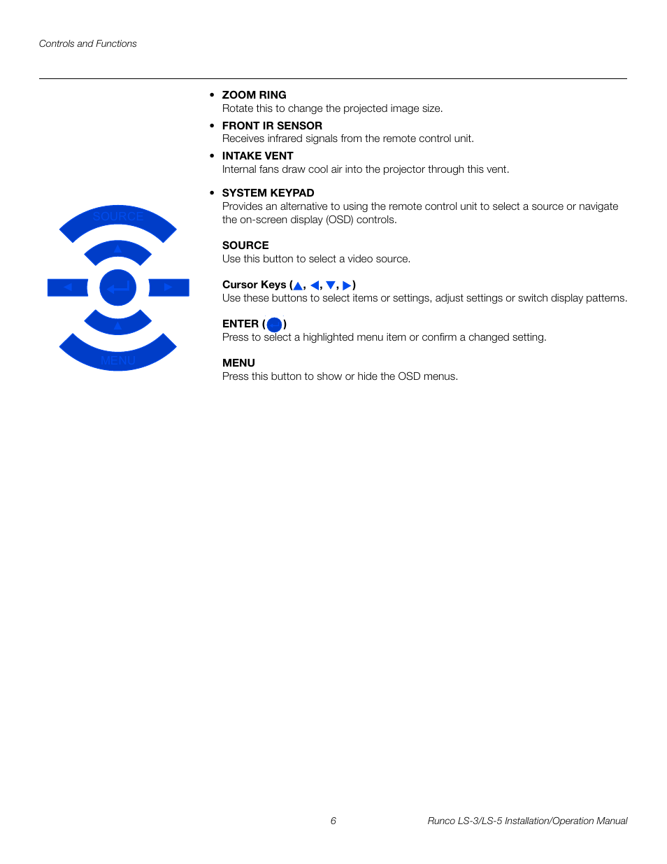 Pre l iminar y | Runco LIGHTSTYLE LS-3 User Manual | Page 22 / 105