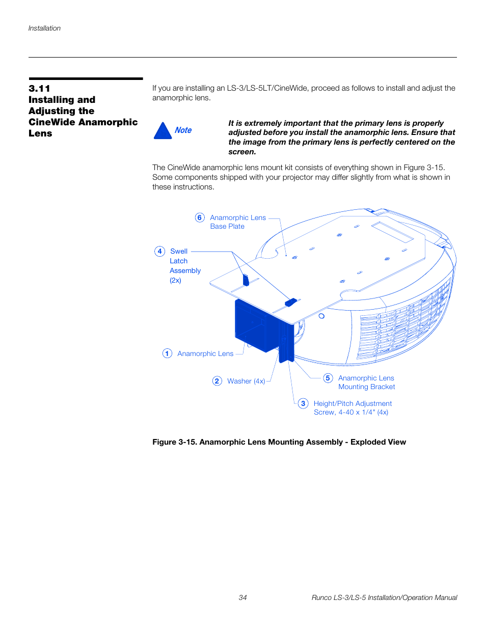 Pre l iminar y | Runco LIGHTSTYLE LS-3 User Manual | Page 50 / 105