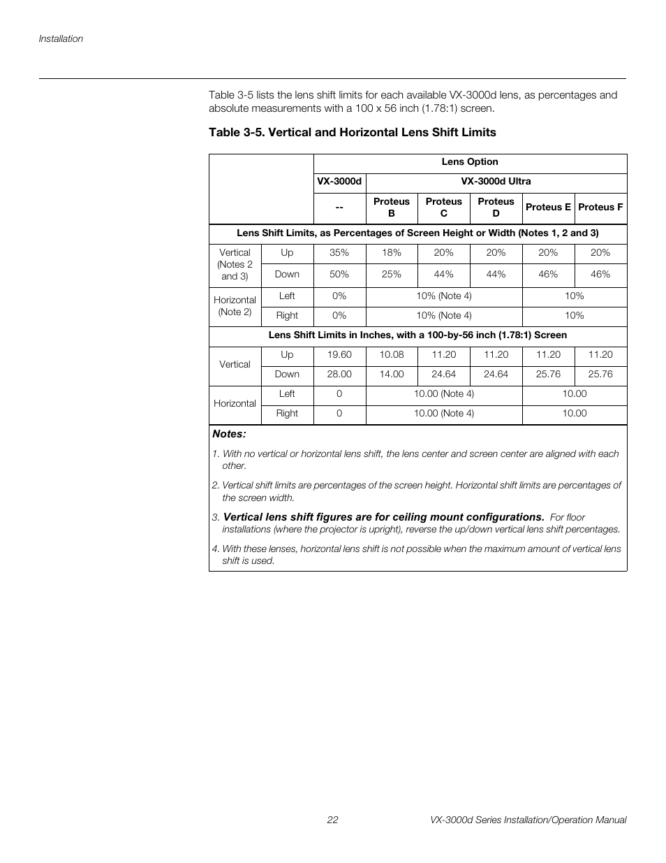 Pre l iminar y | Runco CINEWIDETM VX-3000D User Manual | Page 38 / 124