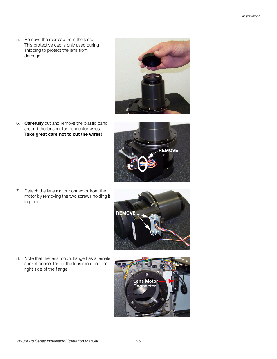 Pre l iminar y | Runco CINEWIDETM VX-3000D User Manual | Page 41 / 124