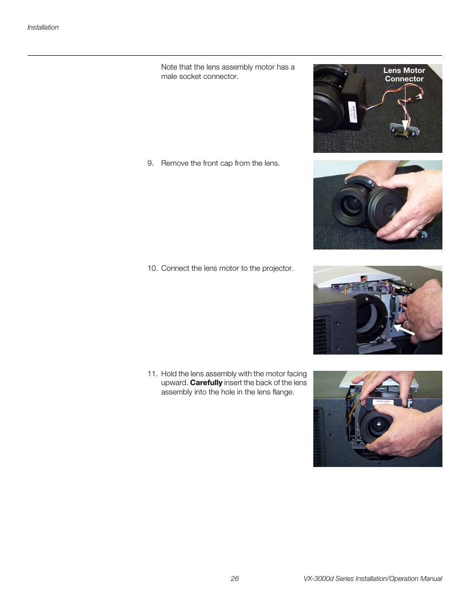 Pre l iminar y | Runco CINEWIDETM VX-3000D User Manual | Page 42 / 124