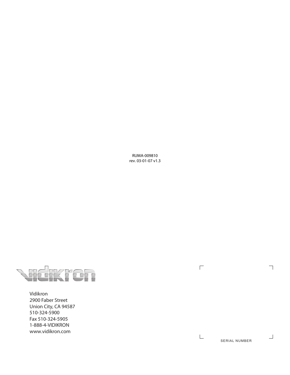 Runco VL-46 User Manual | Page 76 / 76