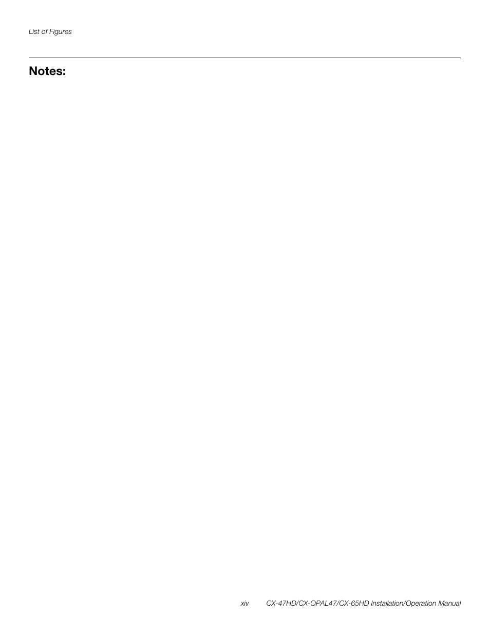 Pre l iminar y | Runco CRYSTAL CX-OPAL47 User Manual | Page 14 / 76