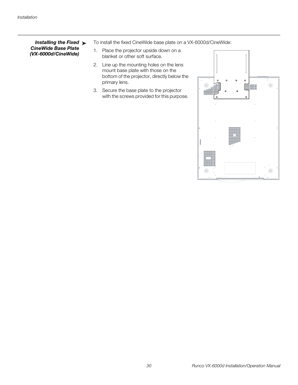 Pre l iminar y | Runco CINEWIDE VX-6000D User Manual | Page 46 / 112