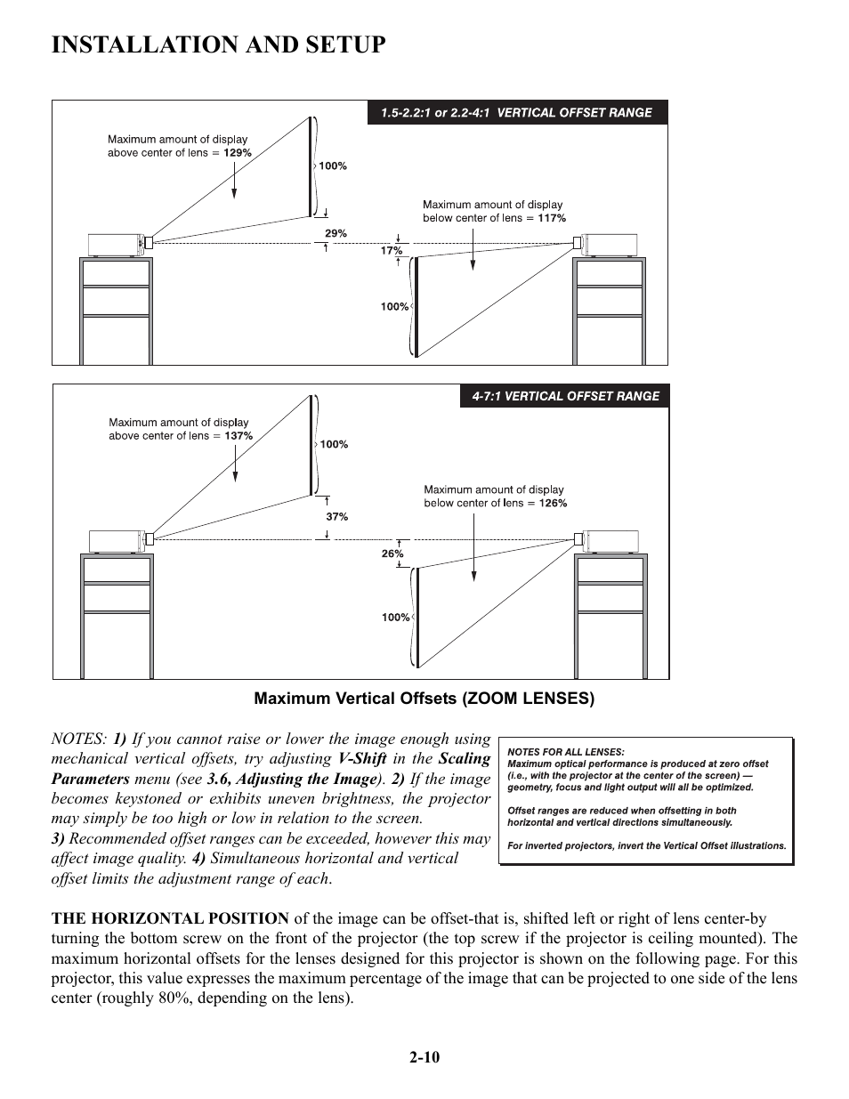 Installation and setup | Runco VX-4c User Manual | Page 17 / 110