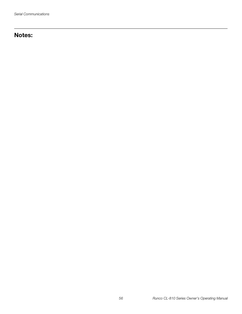 Pre l iminar y | Runco CL-810 CL-810 Ultra Cl-810 CineWide CL-810 / SDC-1 User Manual | Page 68 / 76