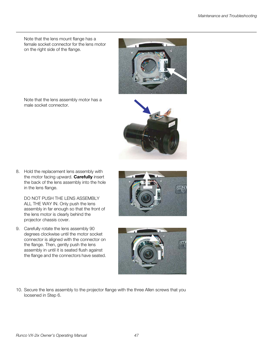 Runco Video Xtreme VX-2ix User Manual | Page 59 / 80