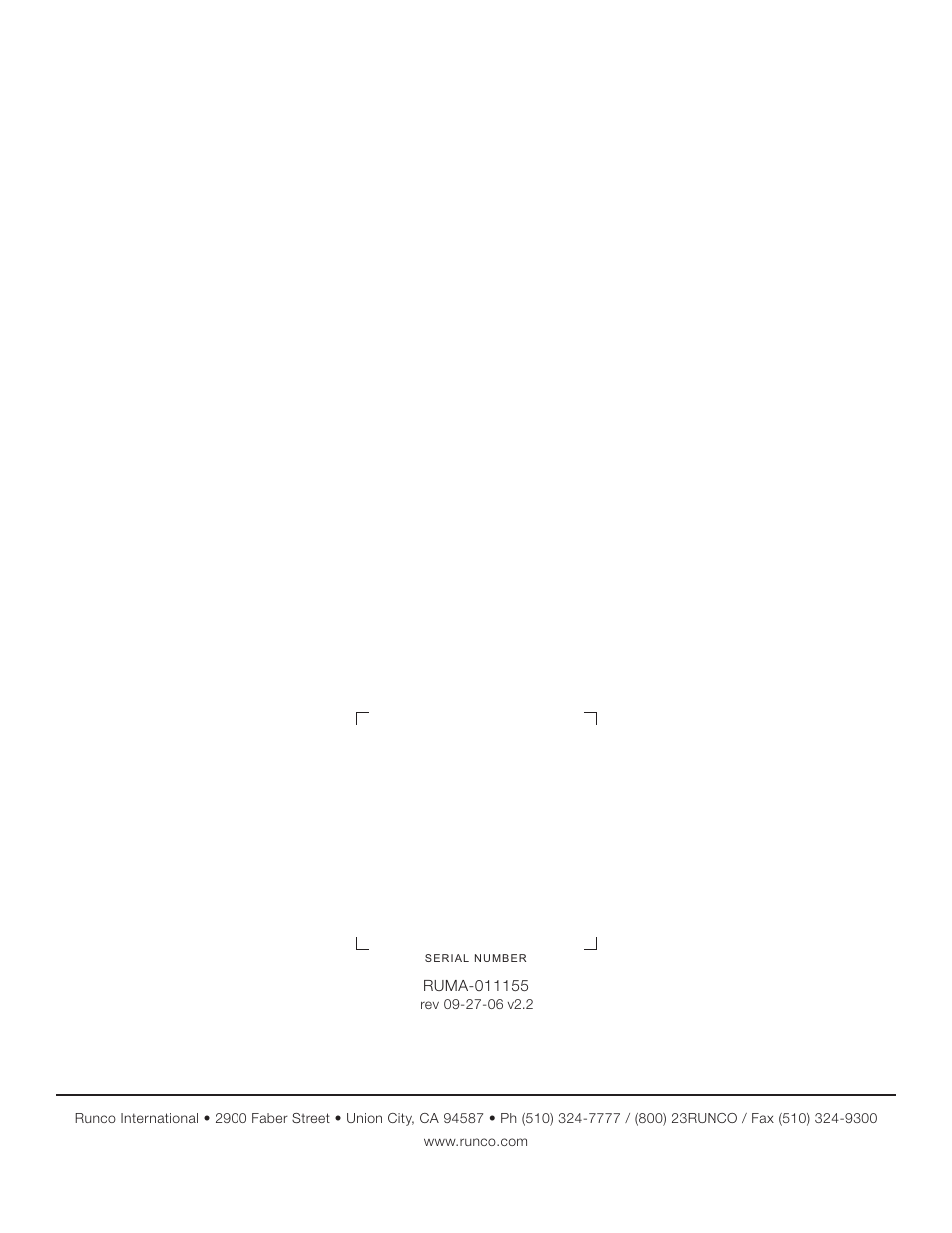 Runco Video Xtreme VX-2ix User Manual | Page 80 / 80