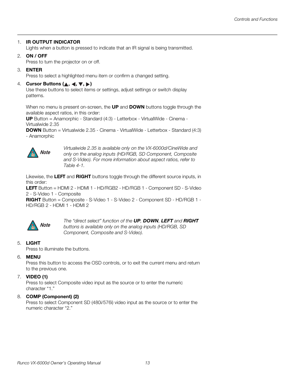 Pre l iminar y | Runco Video Xtreme VX-6000d User Manual | Page 25 / 102