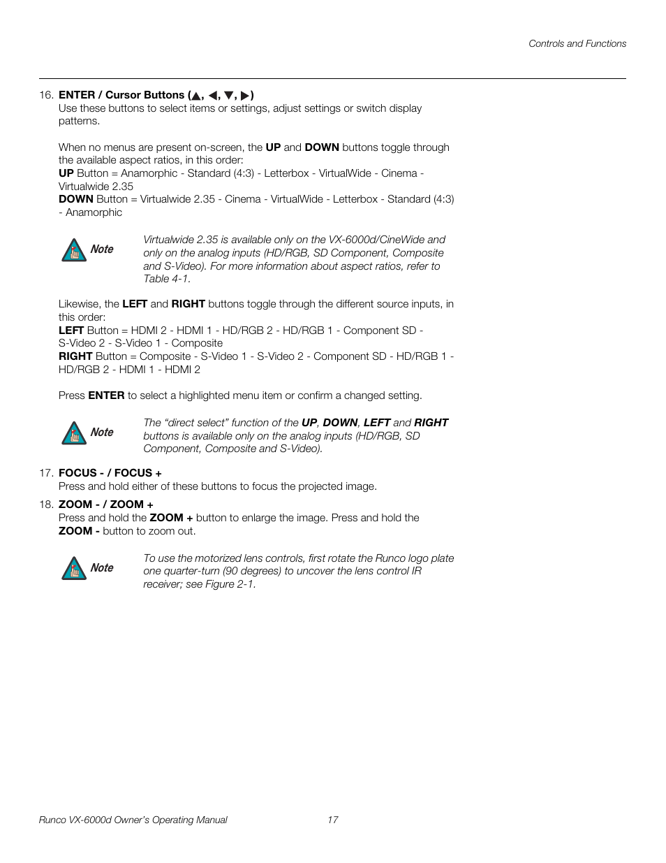 Pre l iminar y | Runco Video Xtreme VX-6000d User Manual | Page 29 / 102